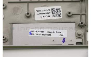 Lenovo 5CB1D04543 COVER Upper Case ASM_HBW L20YM MGR_ML