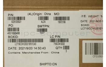 Lenovo 5CB1D05021 COVER Upper Case ASM_ARA L82JH BU RGB