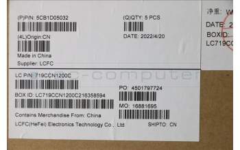 Lenovo 5CB1D05032 COVER Upper Case ASM_FRA/ARA L82JH BURGB