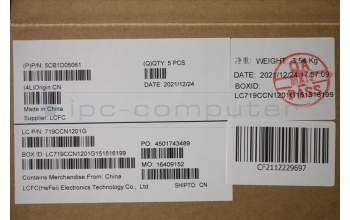Lenovo 5CB1D05061 COVER Upper Case ASM_UKE L82JH BU WH