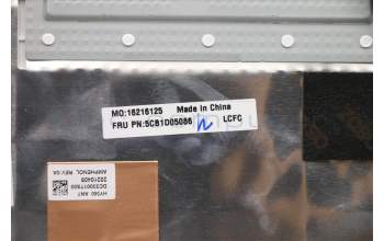 Lenovo 5CB1D05086 COVER Upper Case ASM_BEL L82JH SG BU