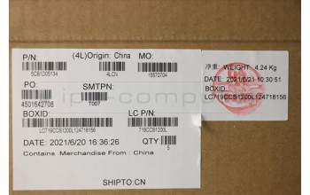 Lenovo 5CB1D05134 COVER Upper Case ASM_SWS L82K6 GY