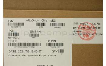 Lenovo 5CB1D05147 COVER Upper Case ASM_USA ENG L82K6 GY