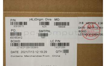 Lenovo 5CB1D05175 COVER Upper Case ASM_UKE L82N3 AB