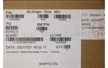 Lenovo 5CB1D05232 COVER UpperCaseASMCZE/SLKL82JDSGw/RGBWRF