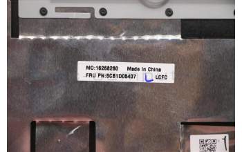 Lenovo 5CB1D05407 COVER Upper Case ASM_POR L82JD SGw/WHWRF