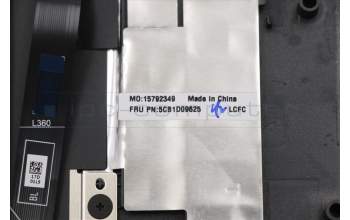 Lenovo 5CB1D09625 COVER UpperCaseASM_USAENGL82JFSGw/RGBWRF