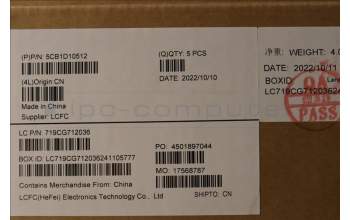 Lenovo 5CB1D10512 COVER UpperCaseASM_FRA/ARAL82JFSTw/BUWRF