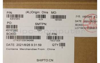 Lenovo 5CB1D10515 COVER Upper Case ASM_HBW L82JF STw/BUWRF