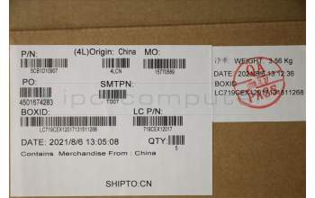 Lenovo 5CB1D10907 COVER Upper Case ASM_FRA L82JK BU RGB