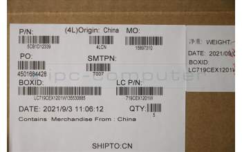 Lenovo 5CB1D12339 COVER Upper Case ASM_HUN L82JK BU WH