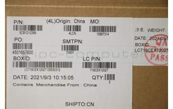 Lenovo 5CB1D12369 COVER Upper Case ASM_HBW L82JK SG BU