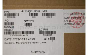 Lenovo 5CB1D20021 COVER Upper Case ASM_FRA L82JM PHA_BU