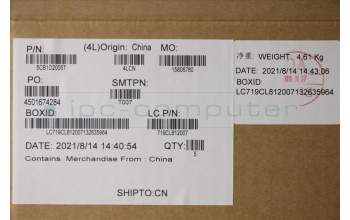 Lenovo 5CB1D20057 COVER Upper Case ASM_GRE L82JN PHA_BU