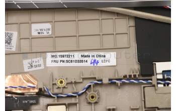 Lenovo 5CB1D33514 COVER Upper Case ASM_ITA L82M8 SD BL