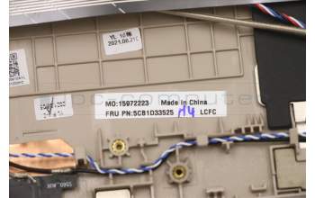 Lenovo 5CB1D33525 COVER Upper Case ASM_UKE L82M8 SD BL