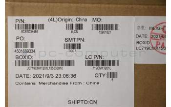 Lenovo 5CB1D34464 COVER Upper Case ASM_GER L82NJ L/S DIS