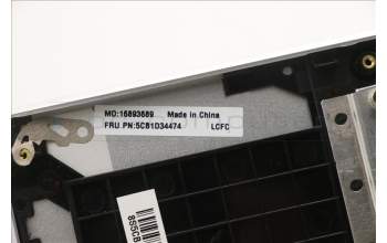 Lenovo 5CB1D34474 COVER Upper Case ASM_NORDIC L82NJ L/SDIS