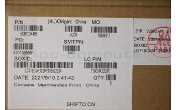 Lenovo 5CB1D34498 COVER Upper Case ASM_HBW L82NJ S/G DIS