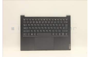 Lenovo 5CB1D66543 C-Cover with keyboard,UK English,Storm Grey