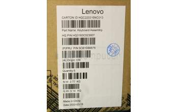 Lenovo 5CB1D66575 COVER Upper Case ASM_NORDIC_H20WJ SG