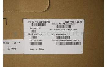 Lenovo 5CB1D66705 COVER Upper Case ASM_ENG C 82K2 E3