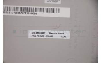 Lenovo 5CB1D70666 COVER Upper Case ASM_ ARA L82L0 CGY