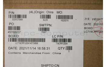 Lenovo 5CB1D70669 COVER Upper Case ASM_BUL L82L0 CGY