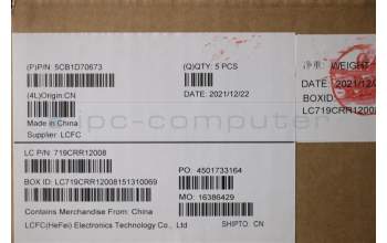 Lenovo 5CB1D70673 COVER Upper Case ASM_FRA L82L0 CGY