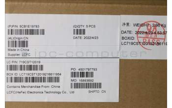 Lenovo 5CB1E19783 COVER Upper Case ASM_FRA L82LV NFP_CG