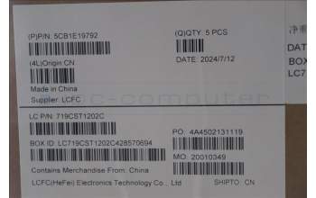 Lenovo 5CB1E19792 COVER Upper Case ASM_SWS L82LV NFP_CG