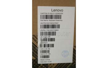 Lenovo 5CB1F36843 COVER Upper Case ASM_ARA H 82QQ SG_DIS