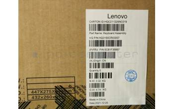 Lenovo 5CB1F36867 COVER Upper Case ASM_SPA H 82QQ SG_DIS