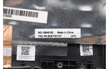 Lenovo 5CB1F37747 COVER Upper Case ASM_HUN L82RF SG w/RGB