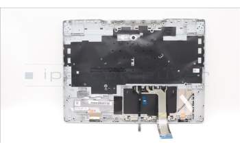 Lenovo 5CB1F38663 C-Cover with keyboard,Belgian,Cloud Grey