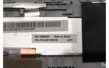 Lenovo 5CB1F38706 COVER Upper Case ASM_HBW L82RB CLGY RGB