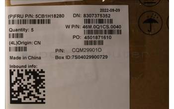 Lenovo 5CB1H18280 COVER Upper Case ASM_BEL W 21AR AG