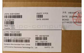 Lenovo 5CB1H22943 COVER Upper Case ASM_TC L82RC STGY