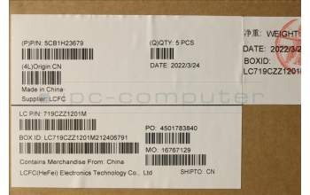 Lenovo 5CB1H23679 COVER Upper Case ASM_HBW L82RC STGY RGB