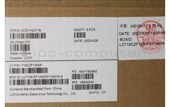 Lenovo 5CB1H23718 COVER Upper Case ASM_SPA L82LU GREY