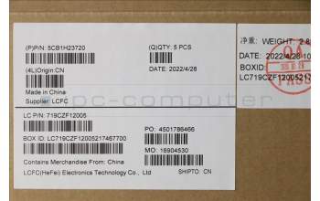 Lenovo 5CB1H23720 COVER Upper Case ASM_TC L82LU GREY