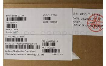 Lenovo 5CB1H23729 COVER Upper Case ASM_BUL L82LU GREY