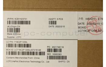Lenovo 5CB1H23731 COVER Upper Case ASM_ENG L82LU GREY