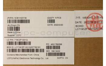Lenovo 5CB1H23736 COVER Upper Case ASM_GER L82LU GREY