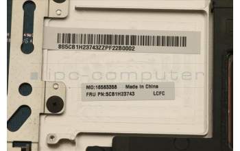 Lenovo 5CB1H23743 COVER Upper Case ASM_CZE/SLK L82LU OAT