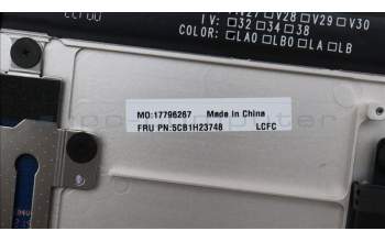 Lenovo 5CB1H23748 COVER Upper Case ASM_FRA/ENG L82LU OAT
