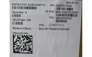 Lenovo 5CB1H24715 COVER Upper Case ASM_ARA W 21AT SG