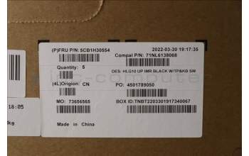 Lenovo 5CB1H30554 COVER Upper Case ASM_SWS C 82S9 BLA