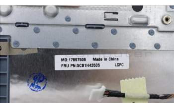 Lenovo 5CB1H43505 COVER Upper Case ASM_FRA L82RJ FP MB