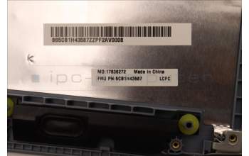 Lenovo 5CB1H43587 COVER Upper Case ASM_UKE L82RJ FP MB BL